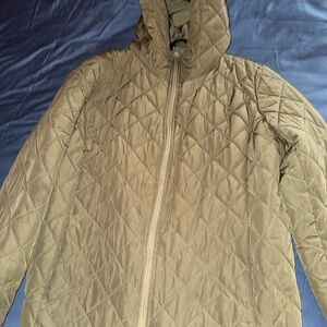 Lands' End Quilted Jacket - Olive